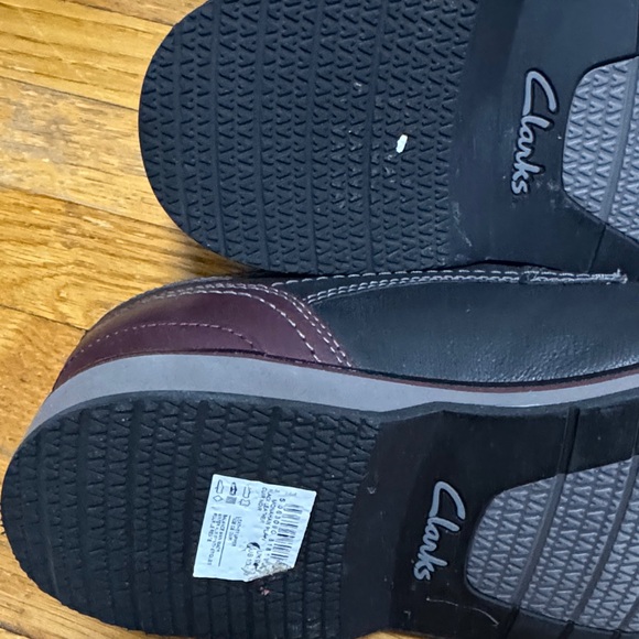 Clarks Men's Black Monahan Oxford Shoes - Picture 5 of 8